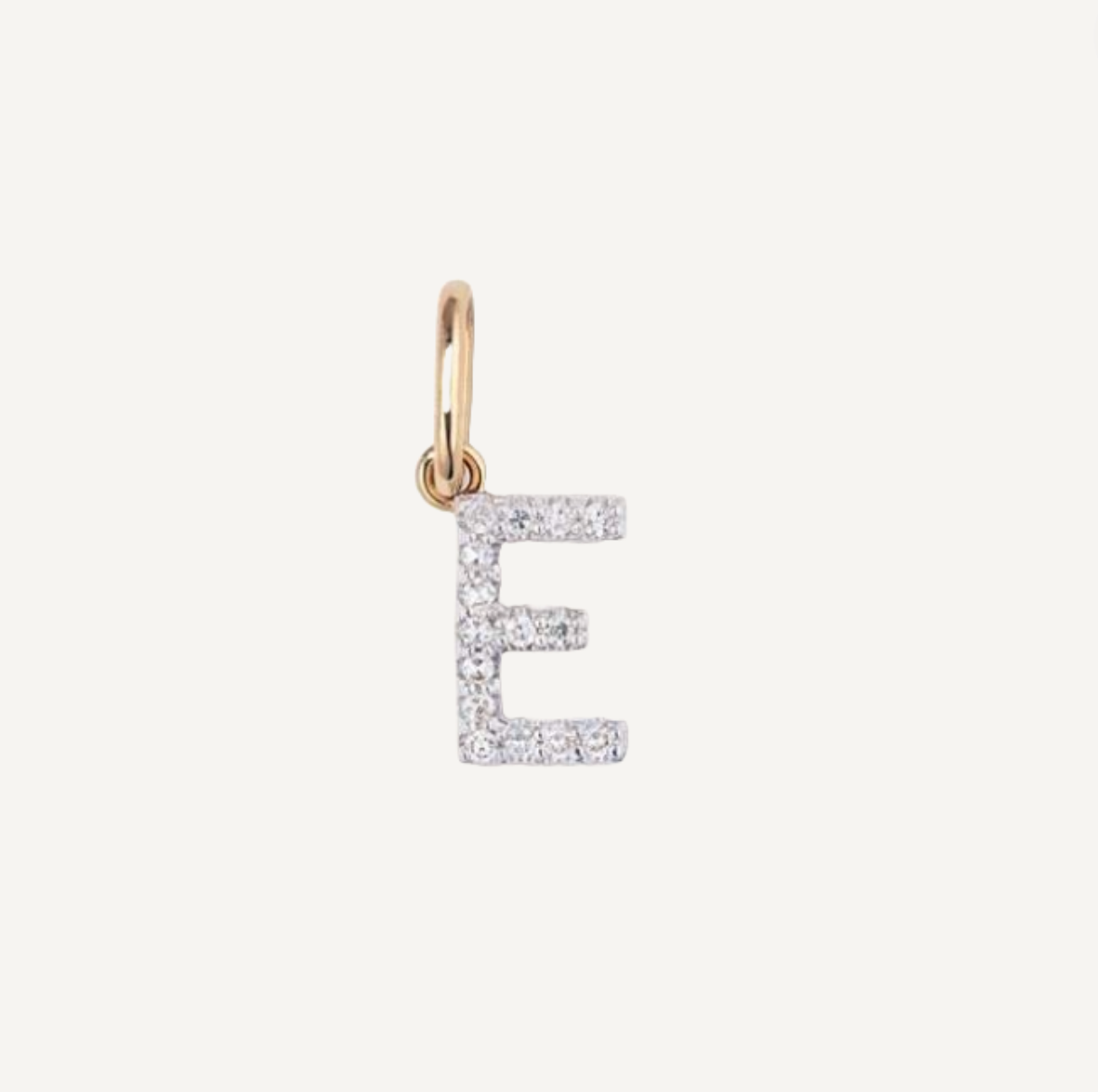 Kristall-Buchstaben-Halskette